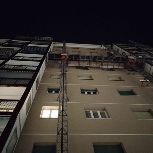 ponteggio via plava