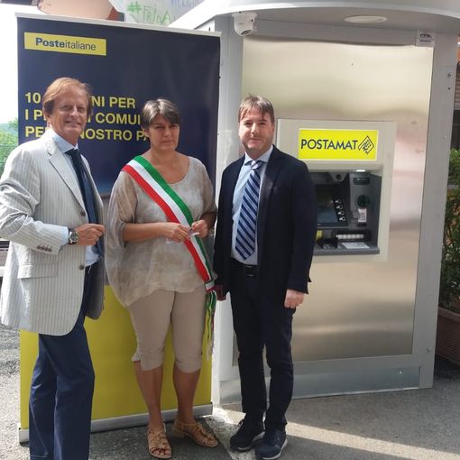 Installato il primo Postamat nel comune di Valgioie