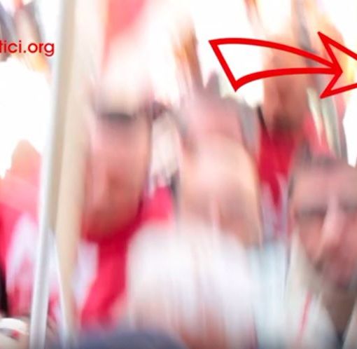 Dopo il corteo del Primo Maggio, Falcone: &quot;Non è una partita di calcio e non è degli idioti&quot;