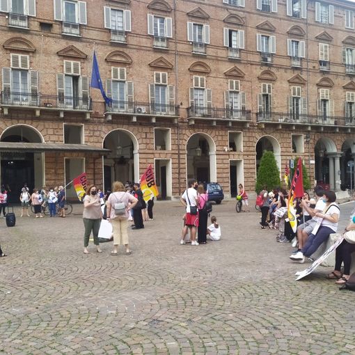protesta cub scuola