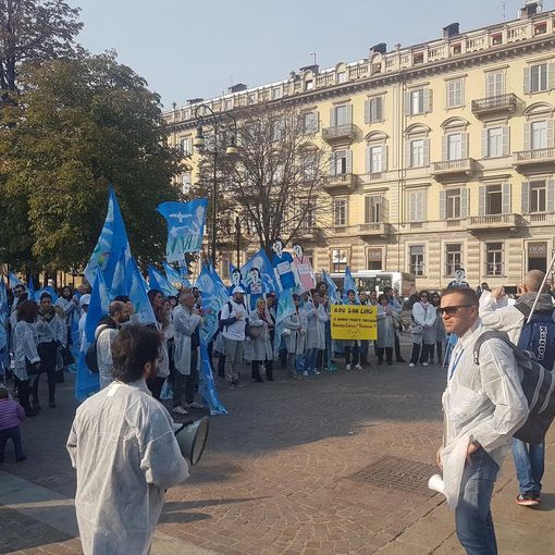 Venerdì presidio del Nursind davanti all'ospedale Molinette
