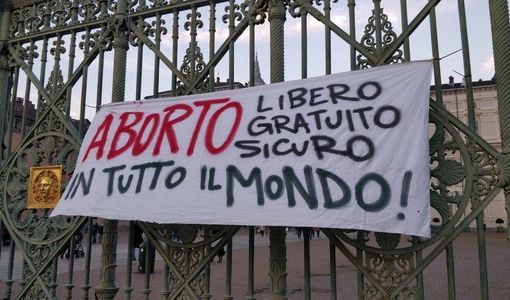 cartello pro aborto