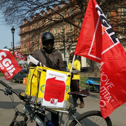 Rider in protesta