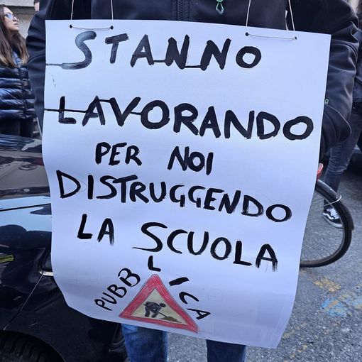 protesta scuola