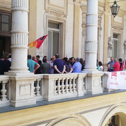 Università di Torino, scioperano i bibliotecari precari (FOTO)
