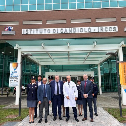 Accordo tra questura e Istituto di Candiolo per favorire la prevenzione oncologica