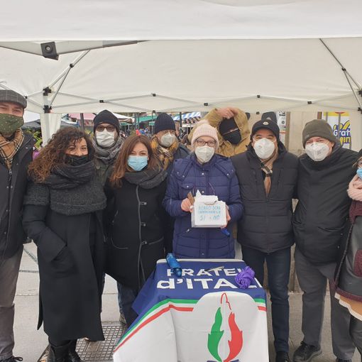 Referendum di Fratelli d'Italia a Borgo Dora