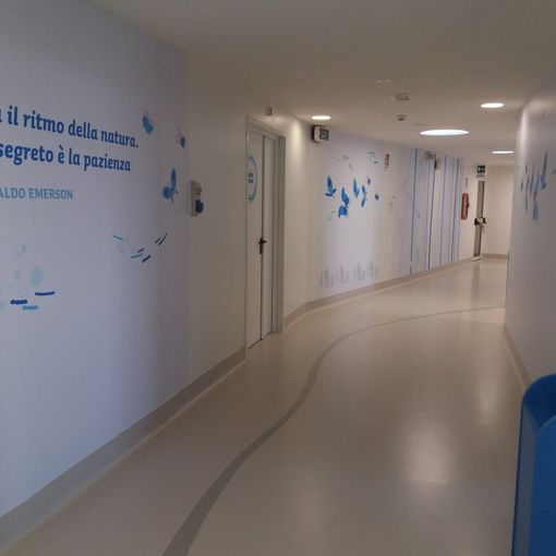 Un percorso nella natura per i bambini del Regina Margherita: inaugurato il nuovo reparto di oncoematologia (FOTO)