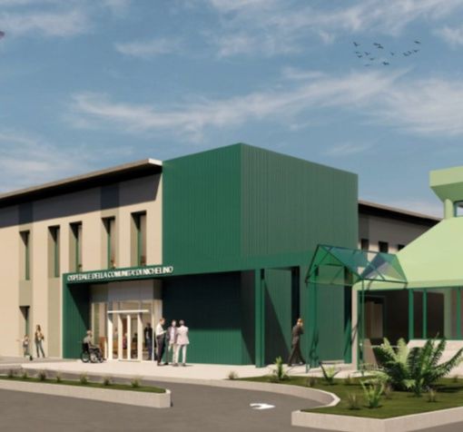 rendering ospedale nichelino