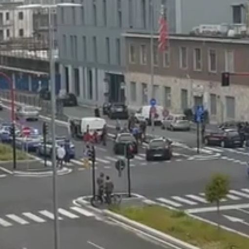 Foto tratta dal video postato su Facebook sul gruppo &quot;Il vero Borgo Vittoria senza censure&quot;