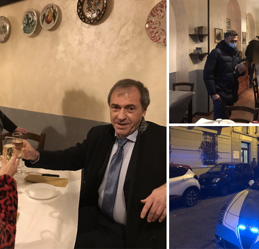 La polizia ferma la cena “IoApro” e multa i clienti, lacrime per la titolare: “Questa è la nostra fine” [VIDEO e FOTO]