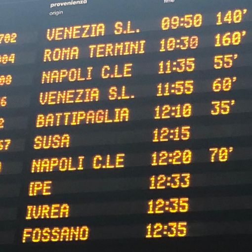 Guasti, ritardi e disagi: difficile arrivare a Torino col treno nel weekend delle Atp