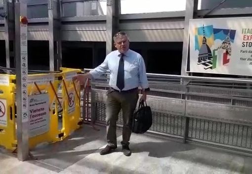 Roberto Salerno a Porta Susa