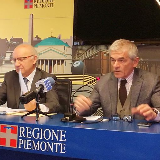 L'assessore Saitta con il governatore Chiamparino
