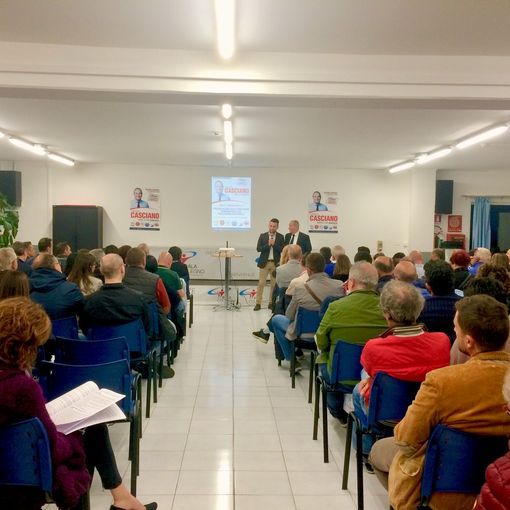 Collegno, Casciano prepara la rincorsa alla conferma sulla poltrona di sindaco: &quot;La città vuole continuare nel segno del cambiamento positivo&quot; [FOTO]