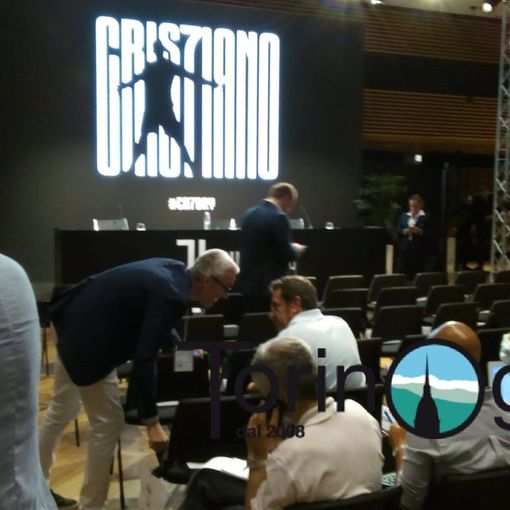 CR7, cresce l’attesa. Sala stampa “Agnelli” dello Stadium già stracolma (FOTO)