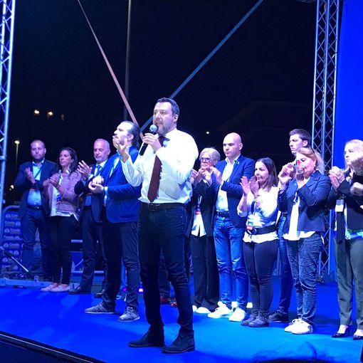 salvini a torino