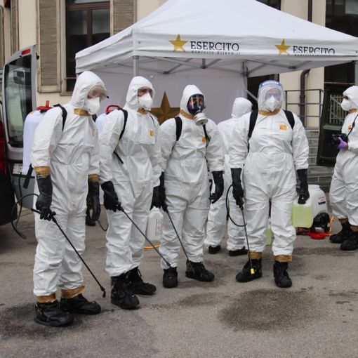 Coronavirus: 25 infermieri dell'Esercito per le rsa piemontesi [FOTO e VIDEO]