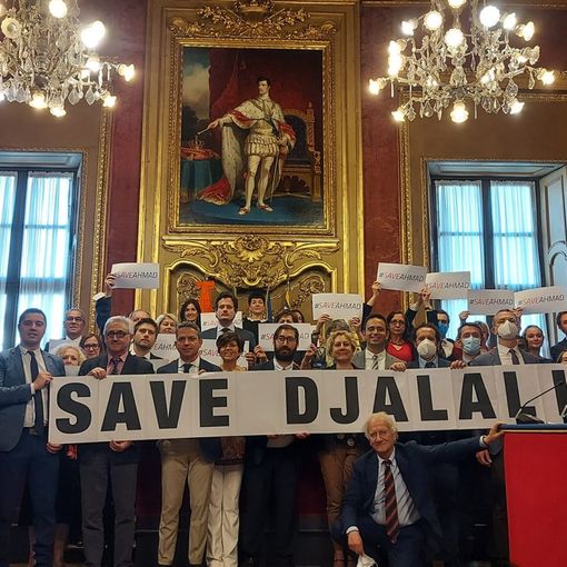 Anche la Sala Rossa in difesa di Djalali, condannato a morte in Iran