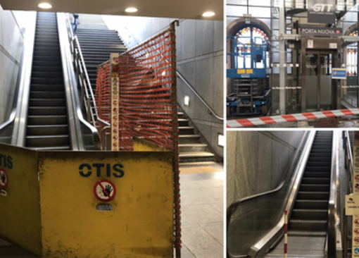 Metropolitana, al via il restyling delle scale mobili rotte. Ecco quando torneranno a funzionare
