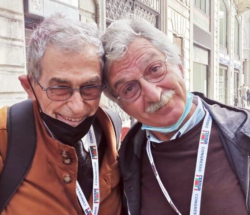 In foto a sinistra Raffaele Scassillati, a sinistra Augusto Montaruli
