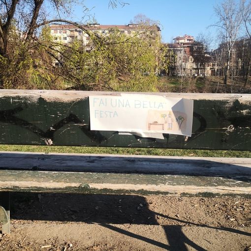 scritte nei giardini