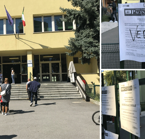 Scuola Manzoni, è caos all’ora di pranzo: bimbi “con il panino” trattenuti a scuola [VIDEO]