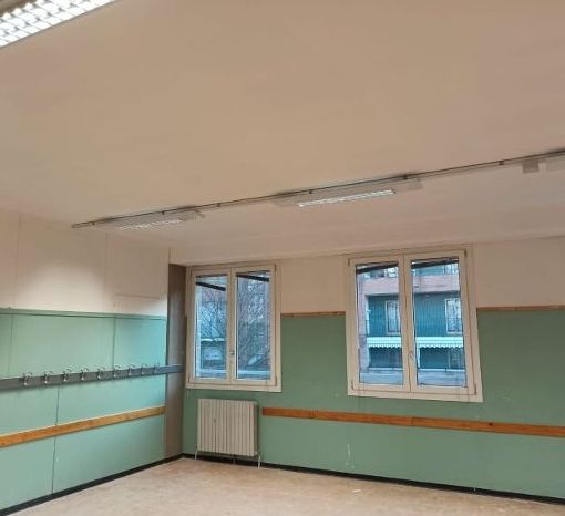 Collegno, fine dell'attesa: terminati i lavori alla Gramsci per riparare ai vandali