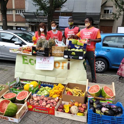 RePoPP non si ferma: anche ad agosto il cibo in eccedenza recuperato e distribuito nei mercati torinesi