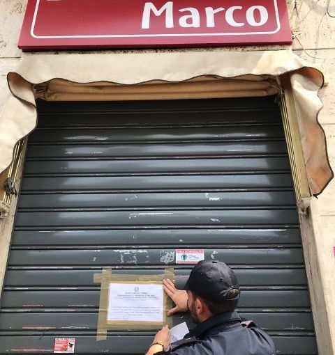 Un bar di corso Palermo a Torino chiuso per 7 giorni dalla Polizia