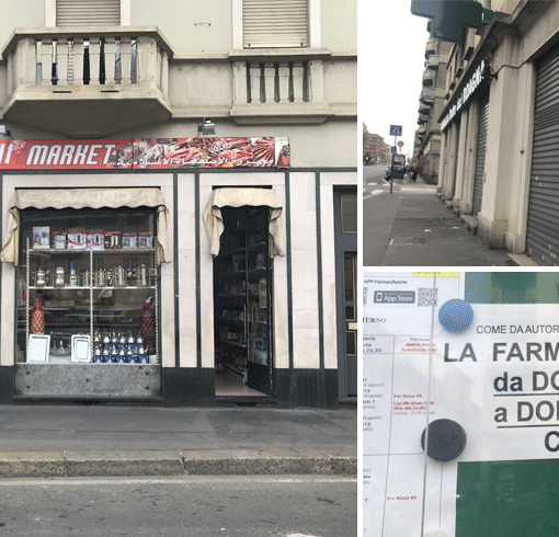 Le due facce di corso Giulio Cesare: ad agosto negozi italiani chiusi, aperti quelli etnici [FOTO]