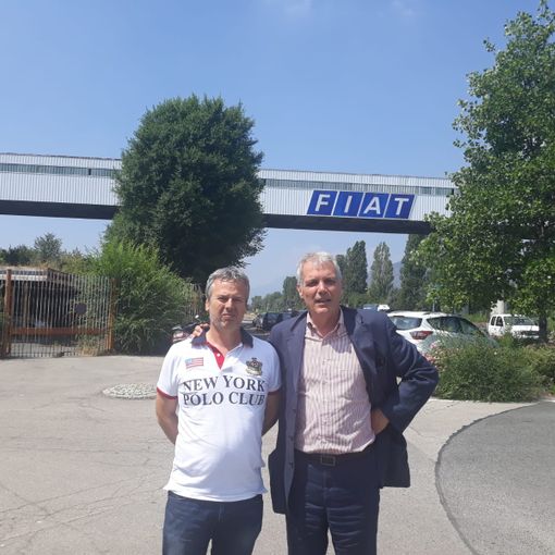 Rivalta, il sindaco in visita all'ex FCA che diventerà centro autoricambi Mopar
