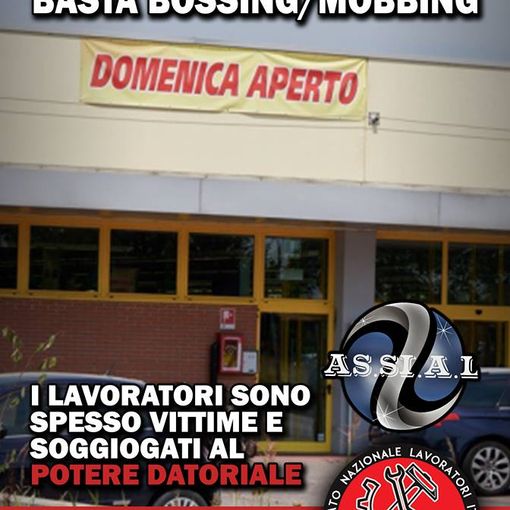 Il sindacati AS.SI.A.L e SI.N.LA.I solidali con la commessa di Susa che si era rifiutata di lavorare domenica 31 dicembre