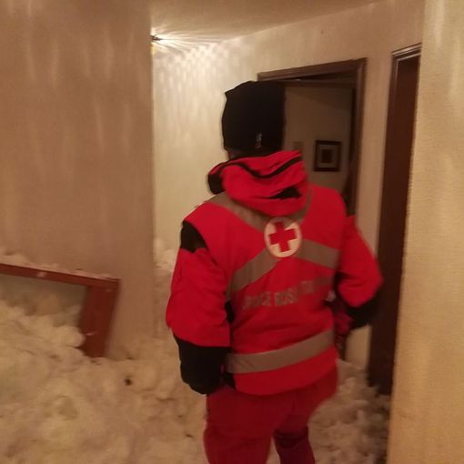 Foto tratte dal profilo facebook &quot;Croce Rossa Italiana - Comitato di Susa&quot;