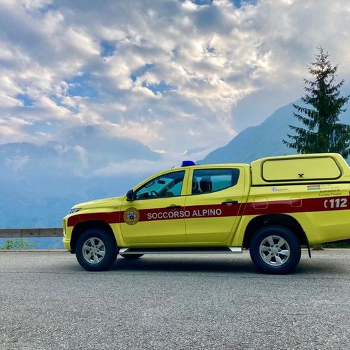mezzo del soccorso alpino