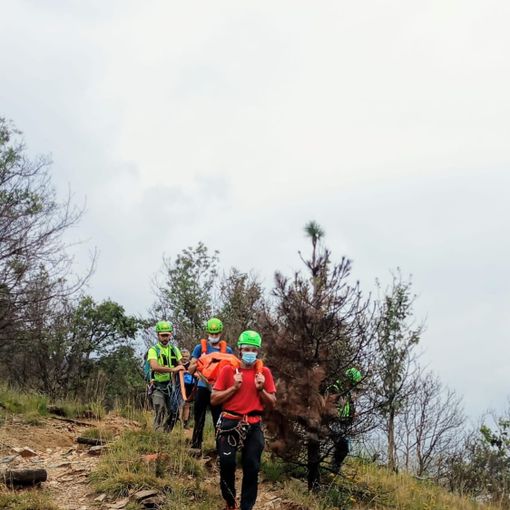 Escursionista infortunata sul Musiné, soccorsa prima del temporale