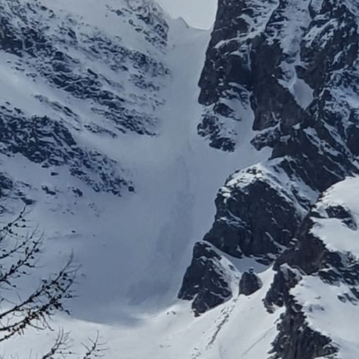 Valanga a Ceresole Reale