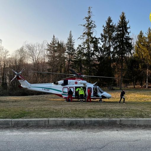 L'incidente nella zona della strada Panoramica