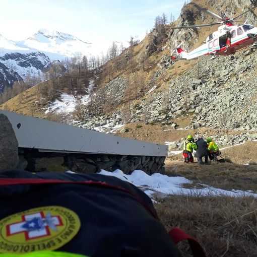 Escursionista disperso sul Monte Soglio, in azione i tecnici del Soccorso Alpino