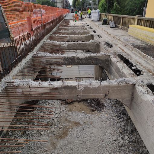 lavori ponte nuovo di alpignano
