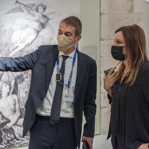 Cultura, il sottosegretario Borgonzoni in visita al Museo del Cinema e all'Egizio