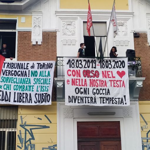 Torino: la solidarietà dello Spazio Popolare Neruda a Eddi, nel ricordo di Orso