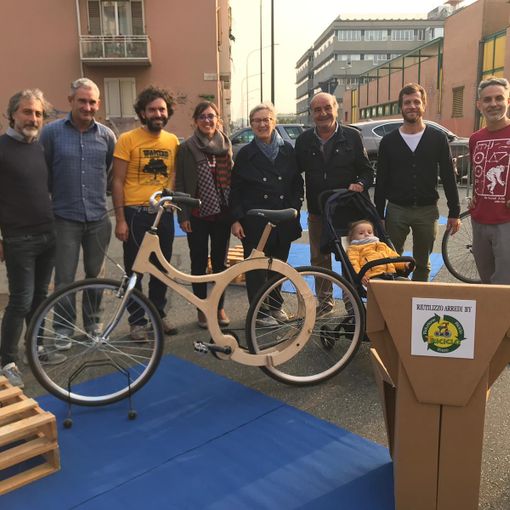 Al via la sperimentazione zona 30 in via Lancia, Lapietra: “Pensiamo a pedonalizzazioni a pois” (FOTO e VIDEO)