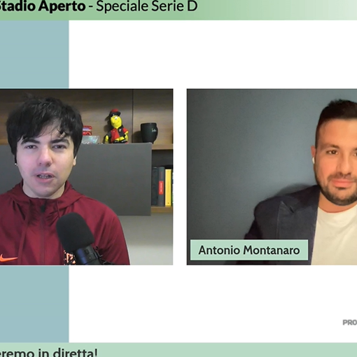 Stadio Aperto. Con noi il DS del Chieri Antonio Montanaro, è battaglia aperta per playoff e playout (VIDEO)