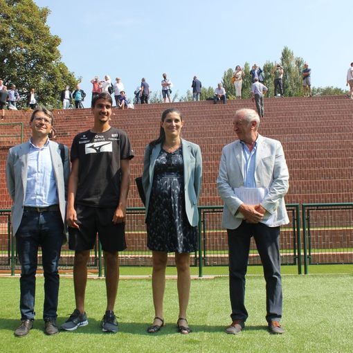 inaugurato il nuovo stadio del tennis allo sporting