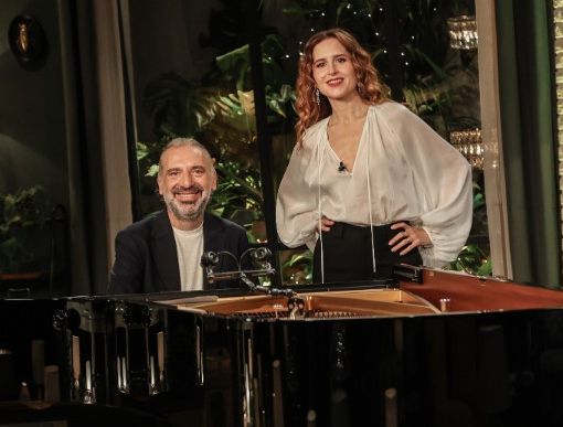 Stefano Bollani e Valentina Cenni