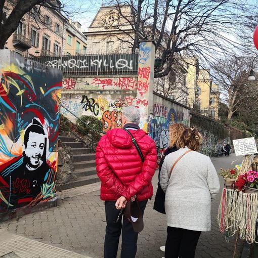 Un murales a Torino per ricordare Leo, la mamma:&quot;Stefano amava la vita&quot; [FOTO]