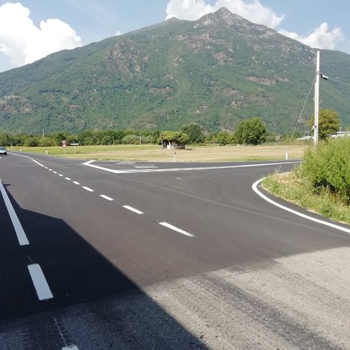 immagine di repertorio della strada per Quincinetto