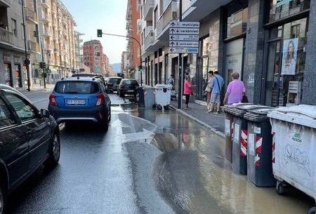 strada allagate nichelino