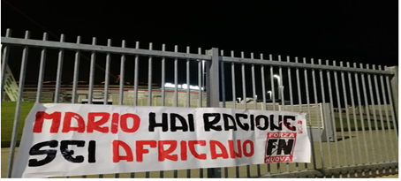 Denunciato il coordinatore regionale di Forza Nuova per frasi razziste nei confronti di Balotelli